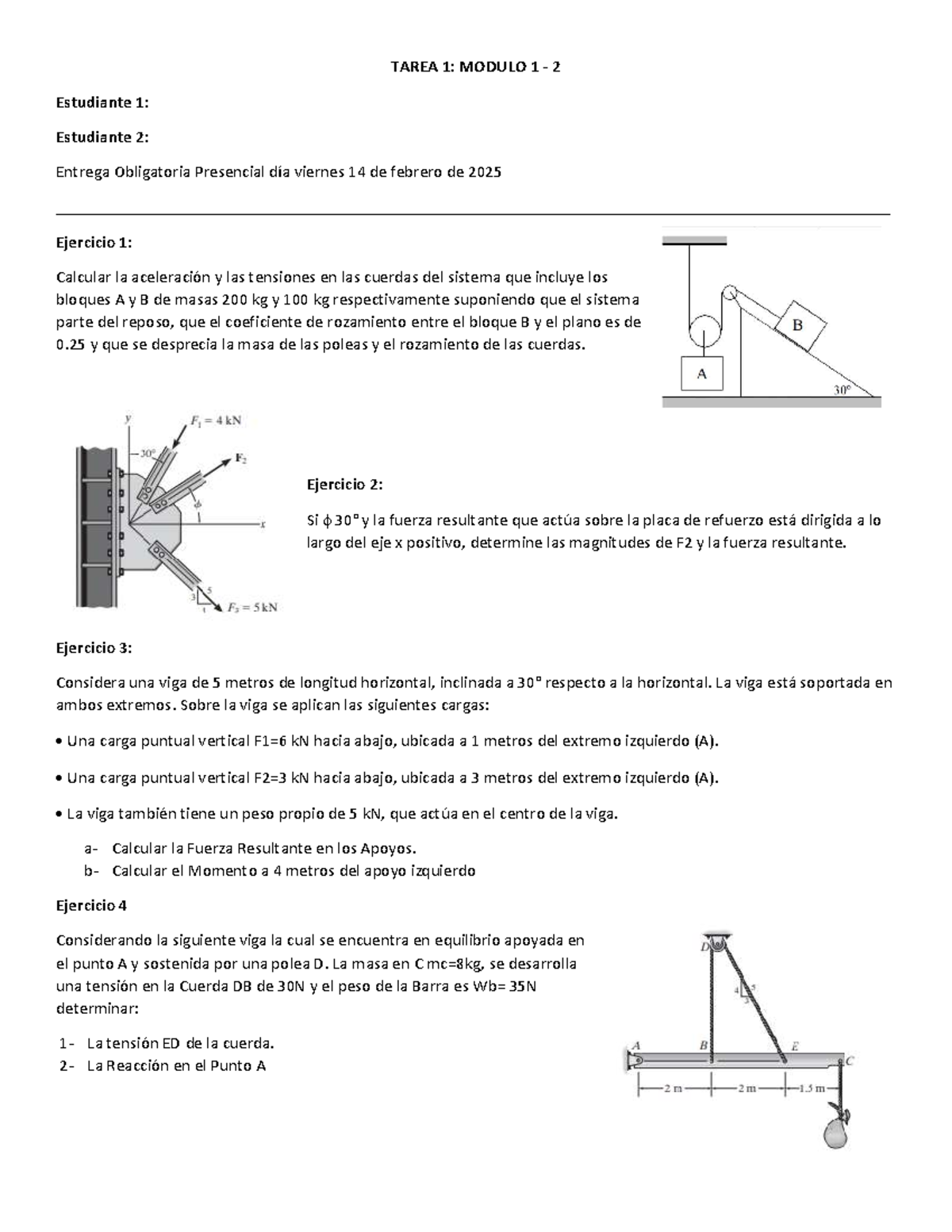 Tarea Obligatoria Modulo 1 Y 2 - 2025 - TAREA 1: MODULO 1 - 2 ...