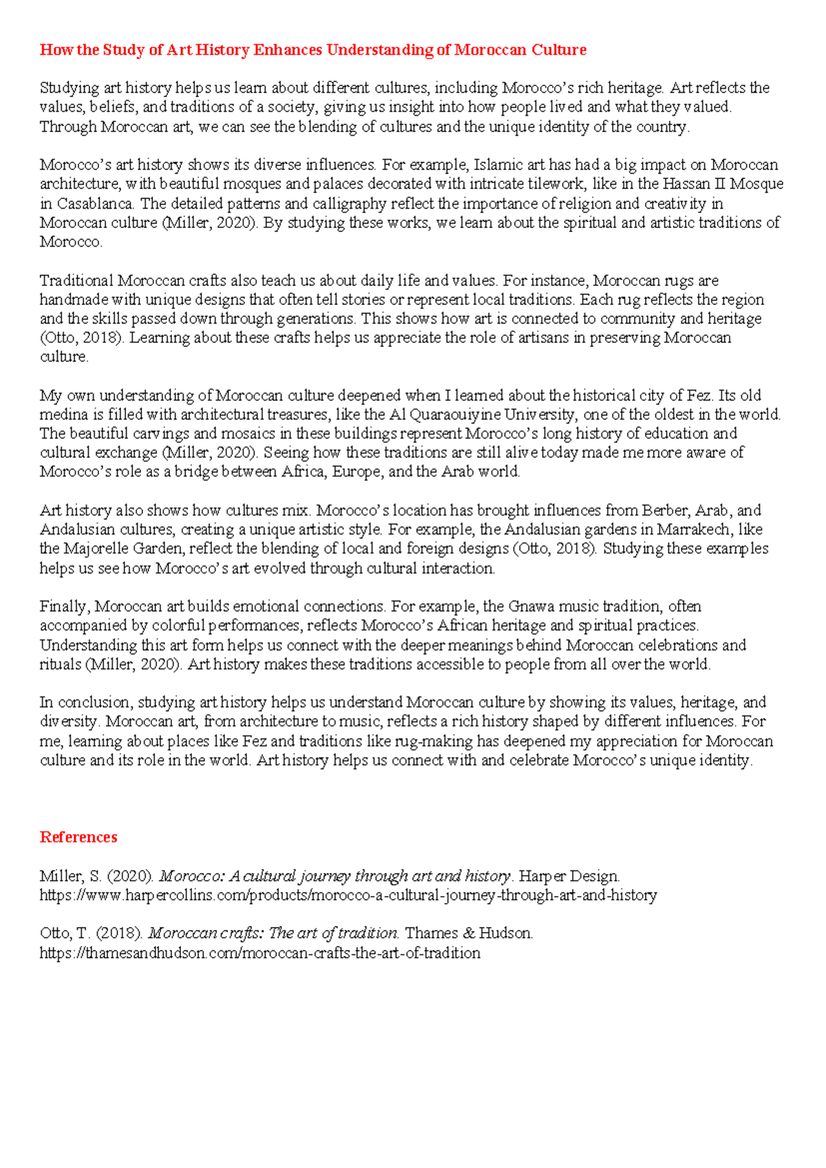 Ahist 1401 Learning Journal Unit 8 - How the Study of Art History ...