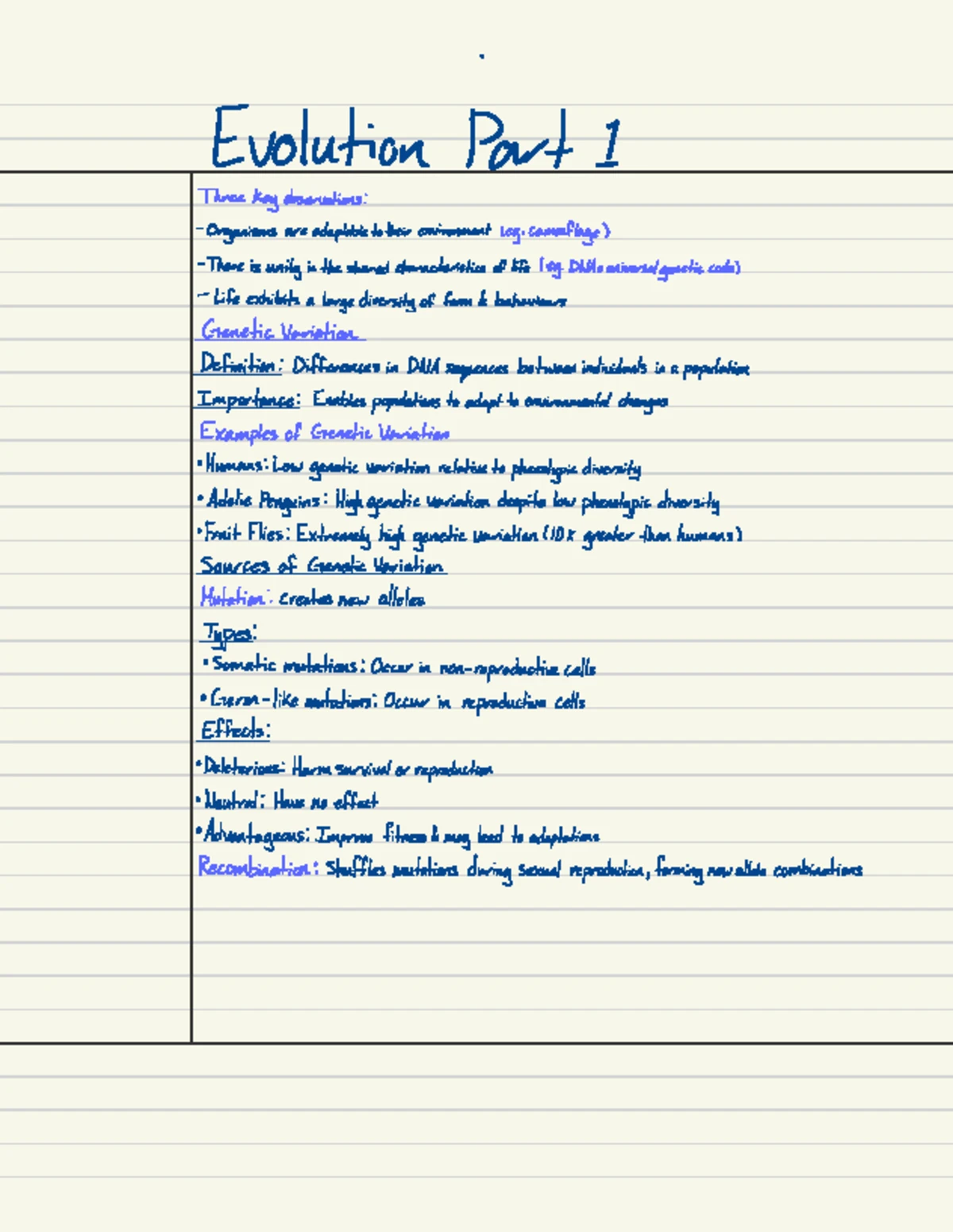 Lecture 4 Notes - Species & Speciation Part II: Mechanisms & Key Points ...