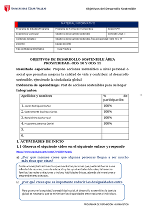 Manual de acciones sostenibles ODS edité - FACULTAD DE CIENCIAS DE LA ...