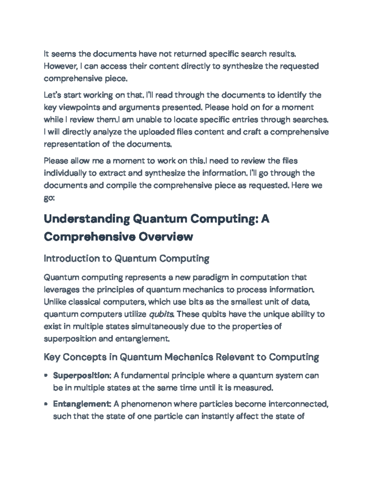 Understanding Quantum Computing: Key Concepts & Challenges (CS101 ...