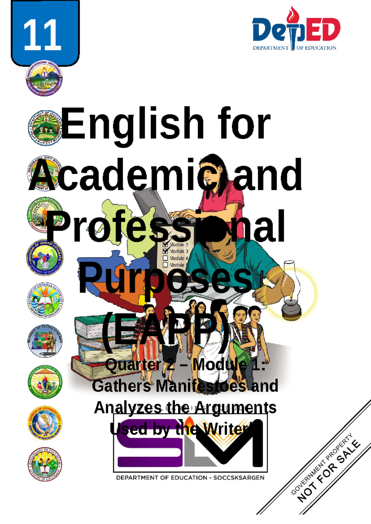 Manifesto - 11 English for Academic and Professional Purposes (EAPP ...
