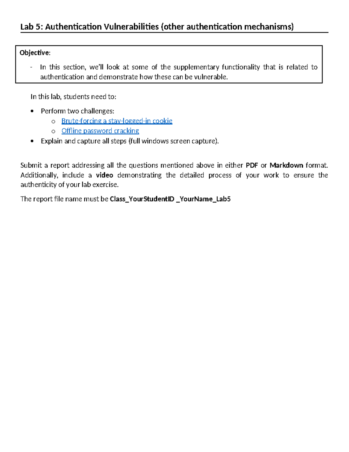23 01 2026 131b9aedc7631150 e6fb0eb5e720fea6 - Lab 5: Authentication ...
