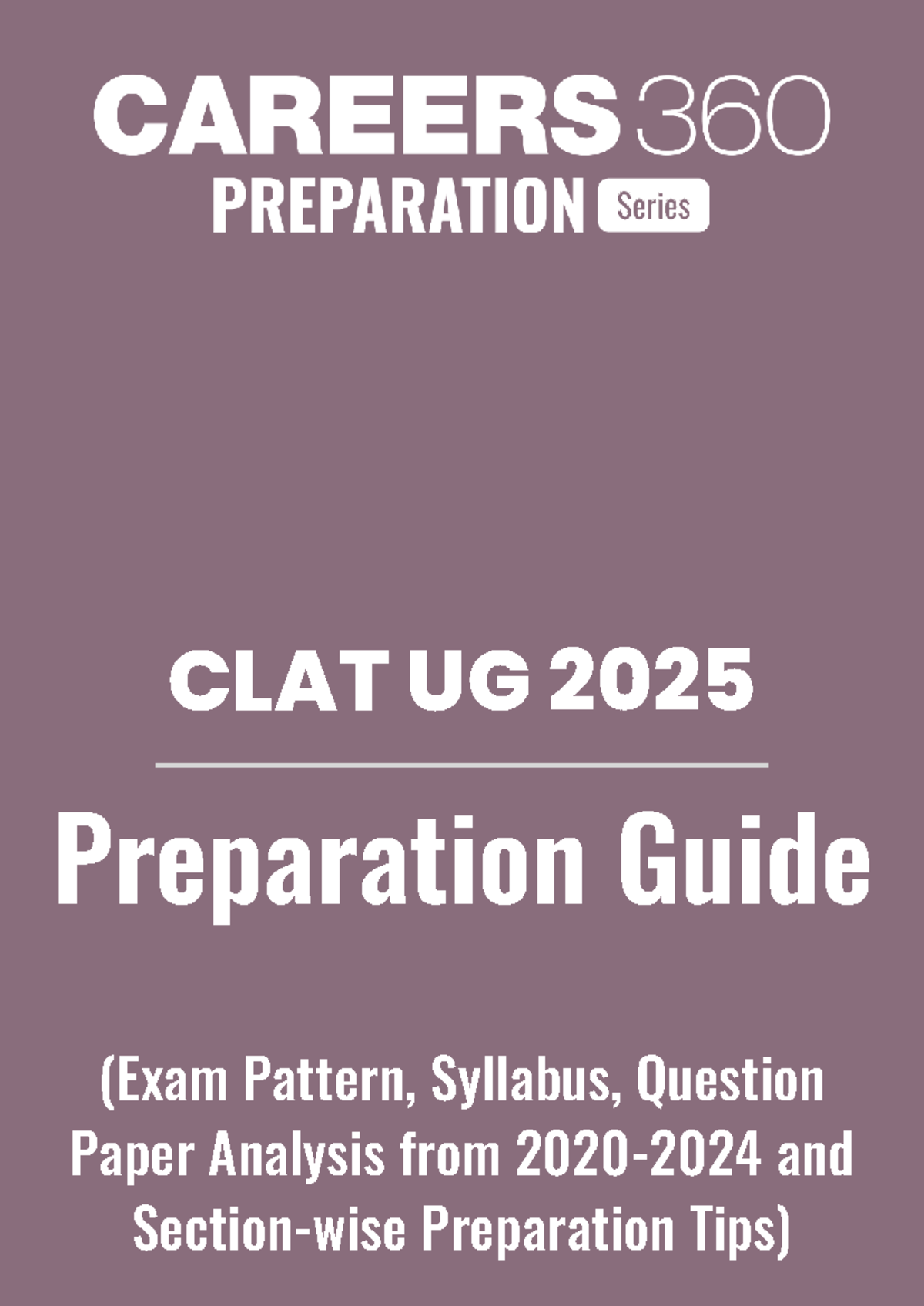 CLAT UG 2025 Comprehensive Preparation Guide: Syllabus & Strategies ...