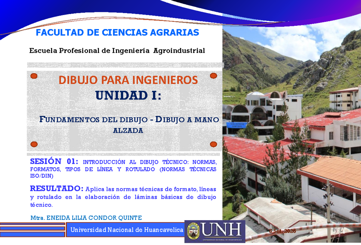 DIBUJO TÉCNICO EN INGENIERÍA AGROINDUSTRIAL - UNIDAD I - Studocu