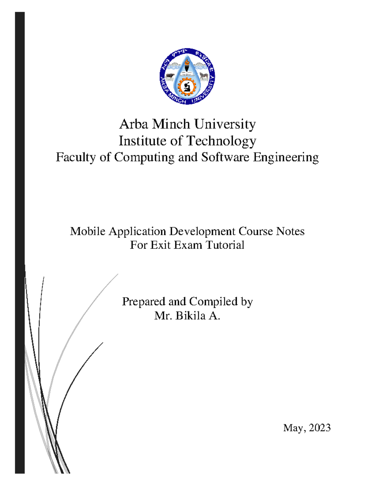 Mobile Application Development Course Notes for Exit Exam (MAD) - Studocu
