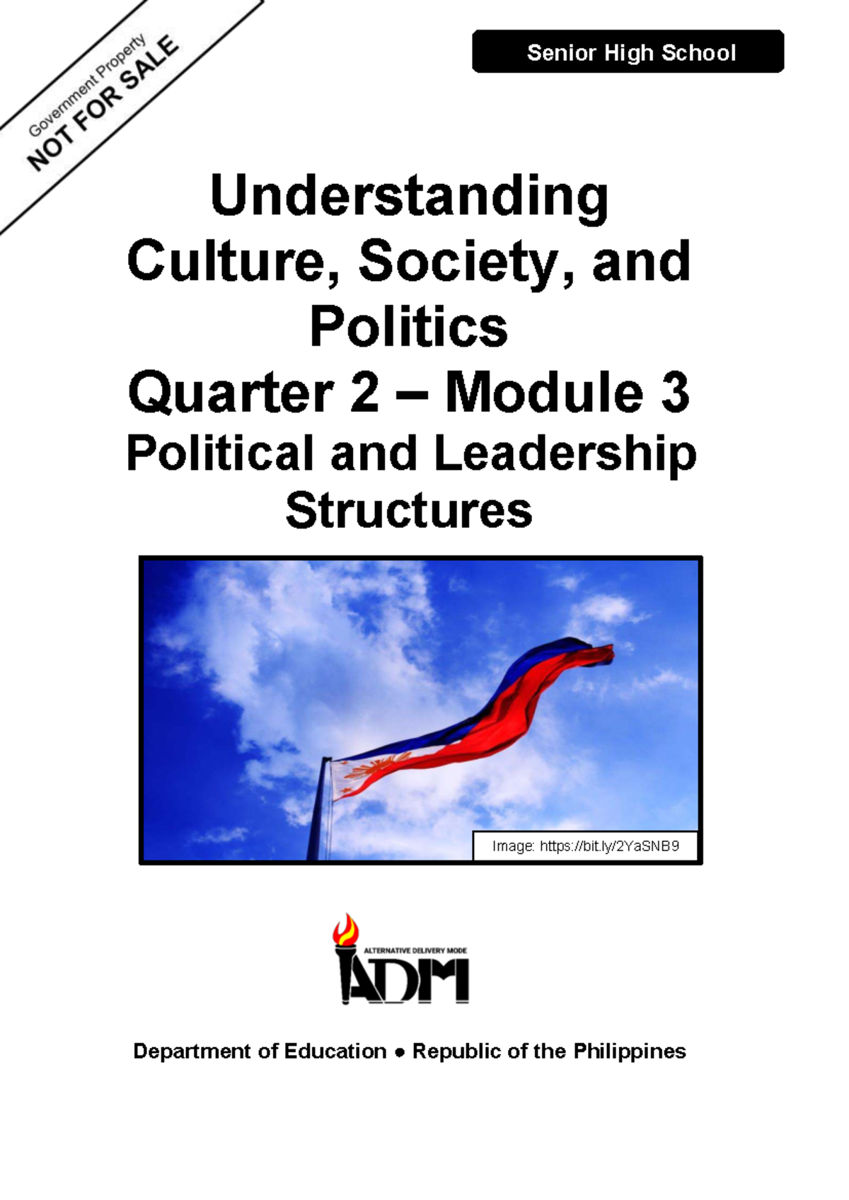 UCSP Q2 M3: Political and Leadership Structures Module - Document Preview