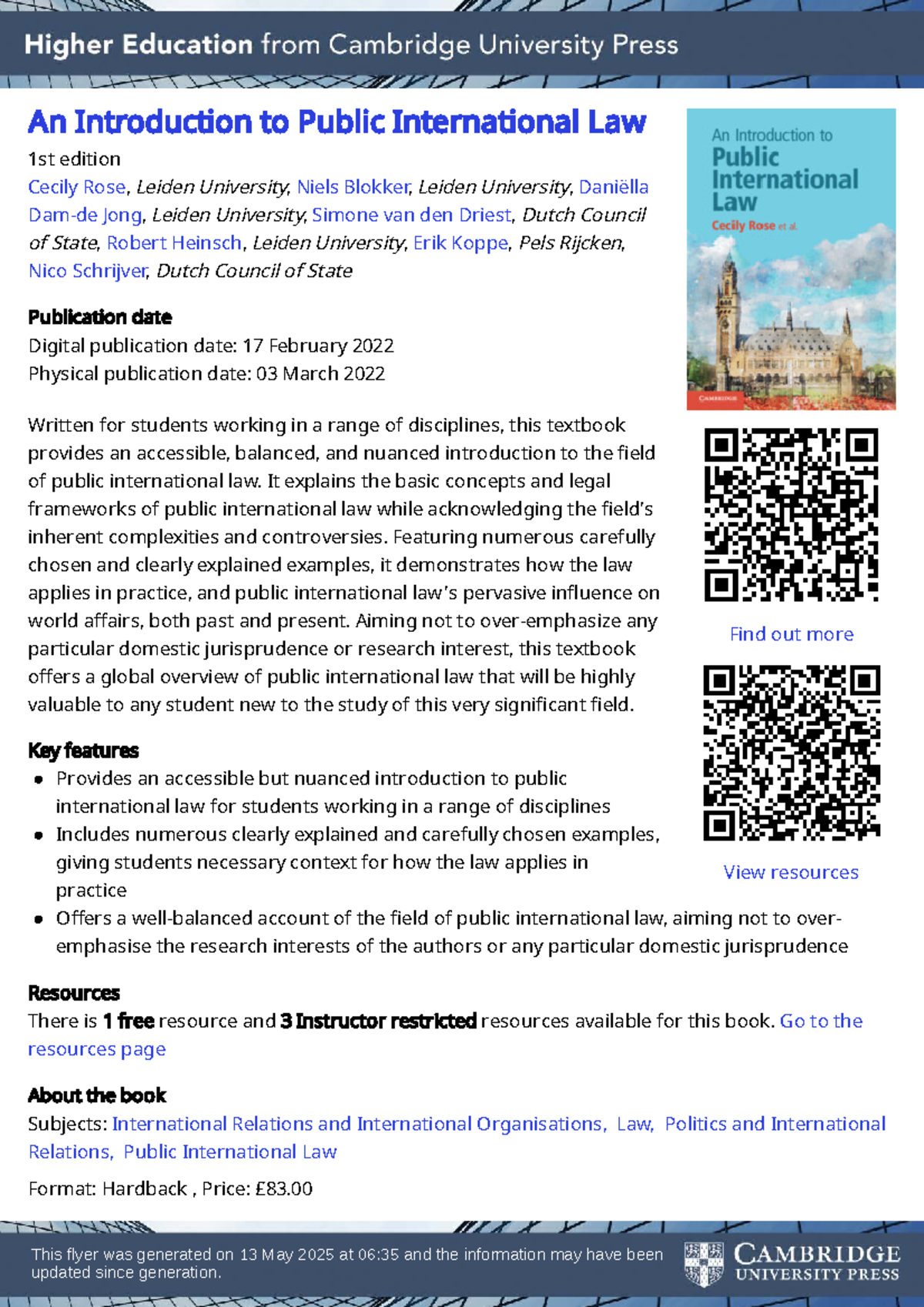 Introduction to Public International Law (PIL 101) - 1st Edition ...