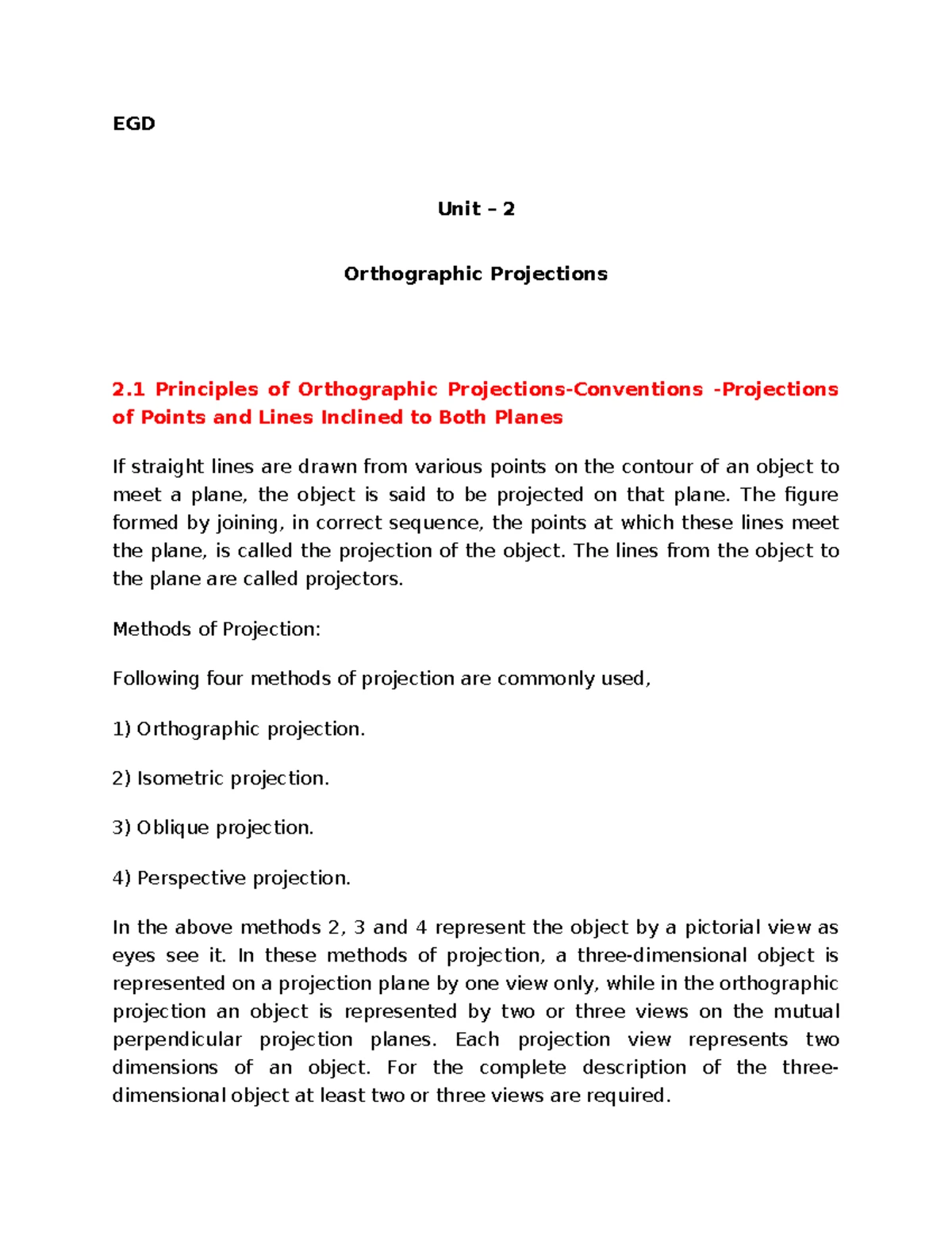 EGD 4 - SECTIONS AND SECTIONAL VIEWS OF RIGHT ANGULAR SOLIDS COVERING ...