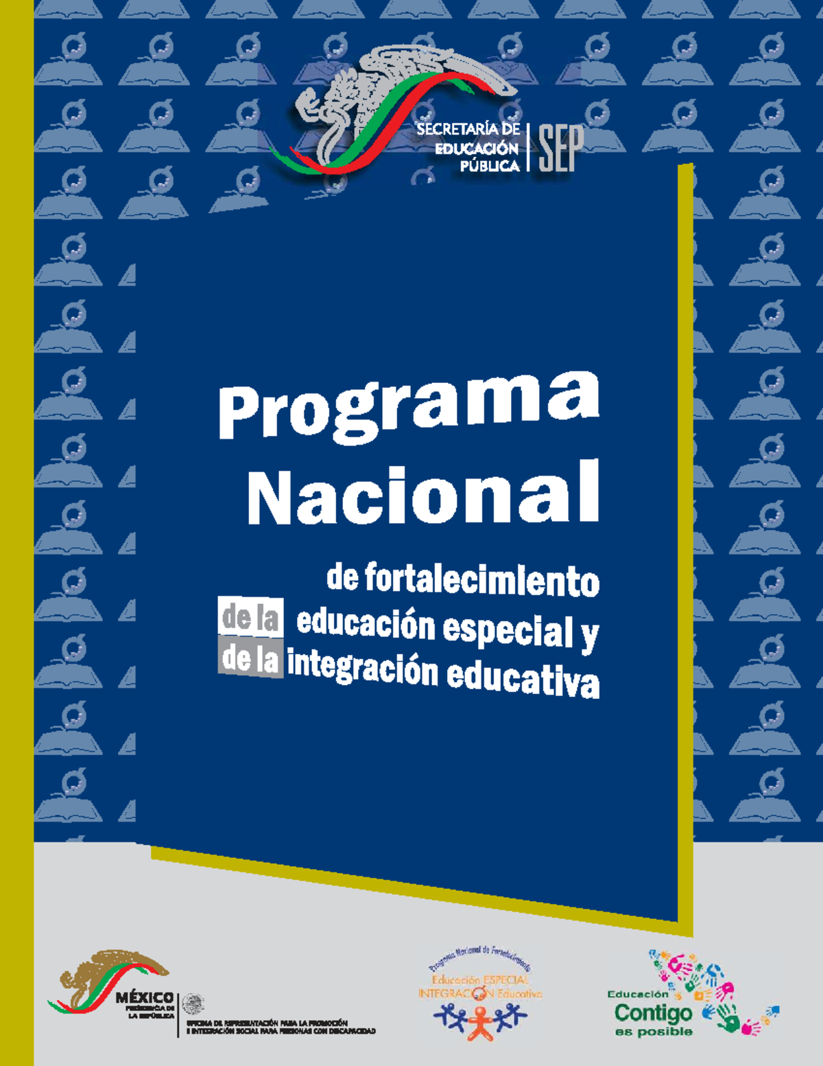 Programa Nacional de Fortalecimiento de la Educación Especial y de la ...