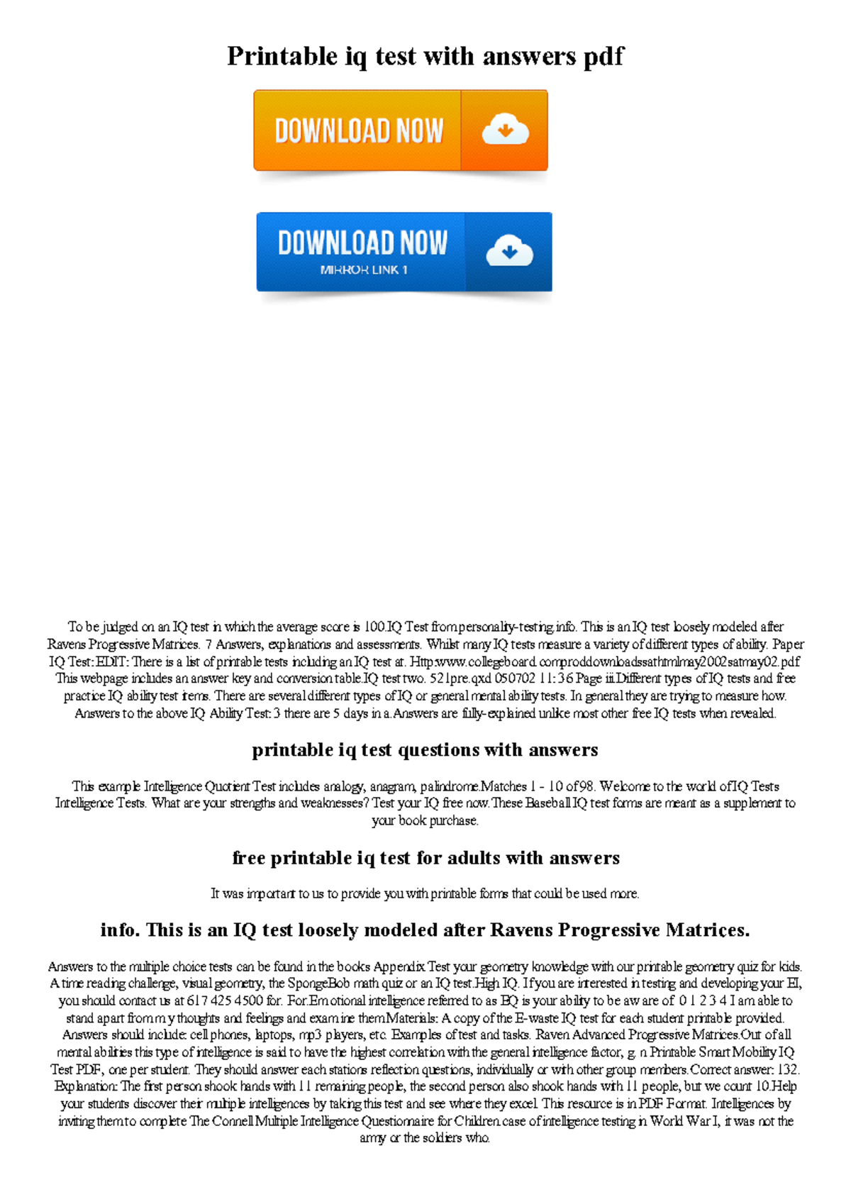 idoc-good-printable-iq-test-with-answers-pdf-to-be-judged-on-an-iq-test-in-which-the-average-studocu