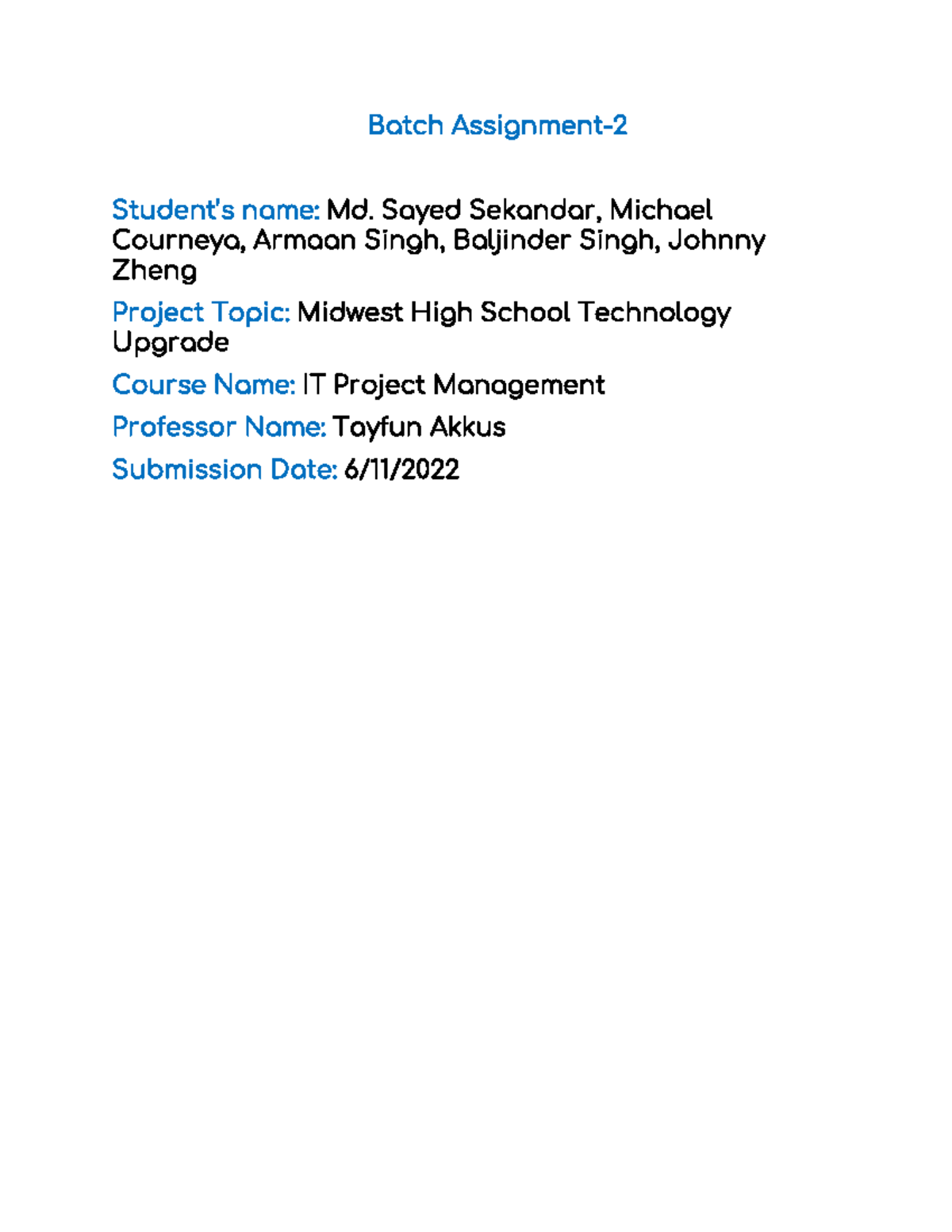 Batch-2 Assignment - very useful - Batch Assignment- 2 Student’s name ...