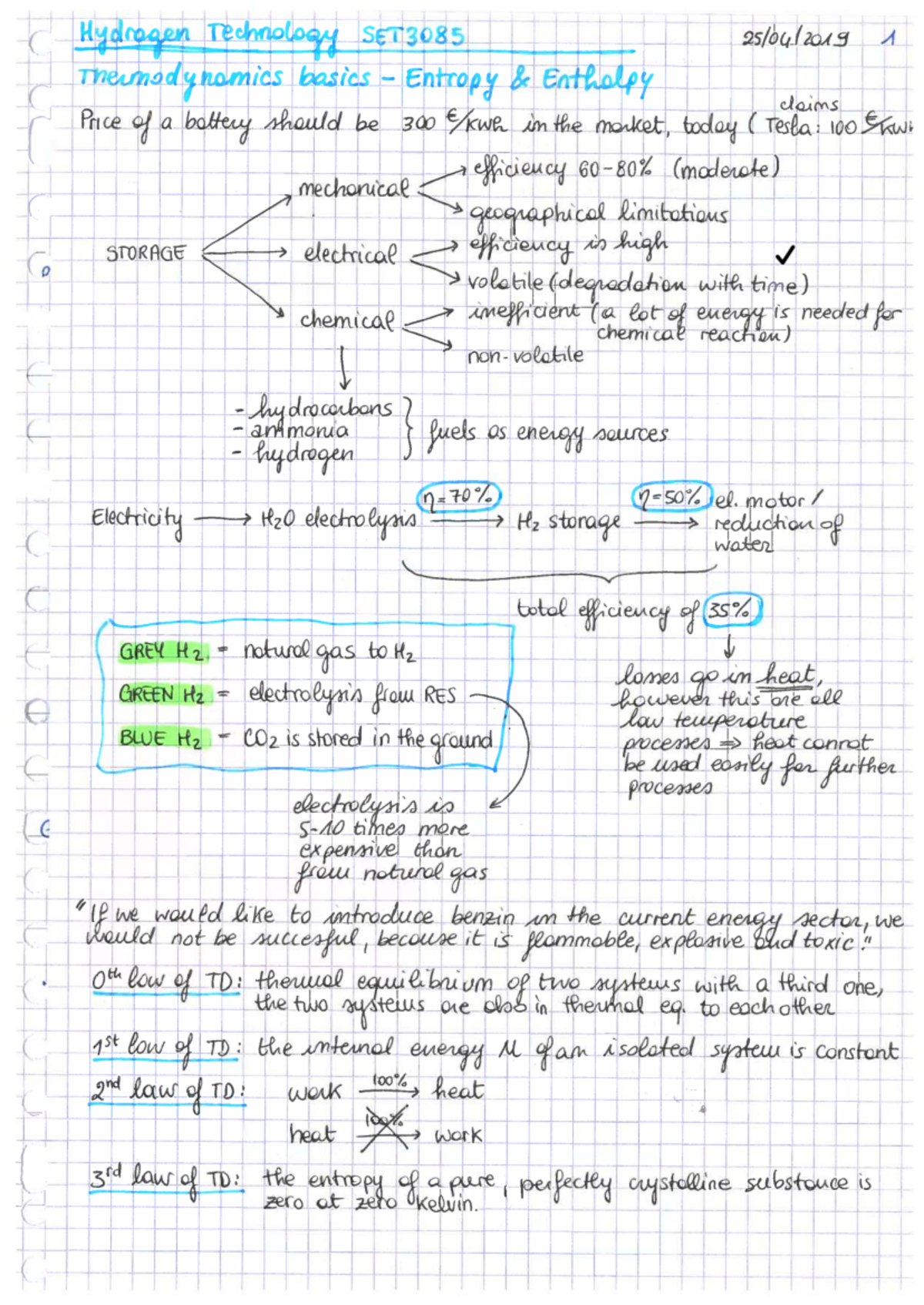 Hydrogen-notes - Hydrogen-notes SET3085 All chapters (not OW ...