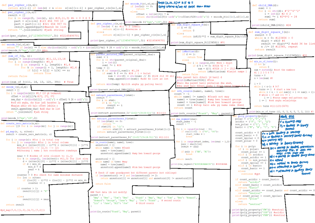 CS1010E PE Cheatsheet - def def per_cipher_o(s,n): if len(s1) 0: String ...
