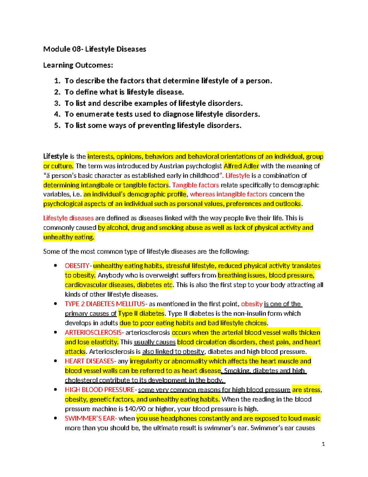 CPH+LEC+Module+08+Understanding+Lifestyle+Disorders+and+Prevention ...