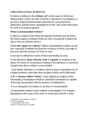 T06 Character Evidence: Understanding Rule 404 and Its Exceptions - Studocu