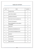 TATA TEA Report - notes