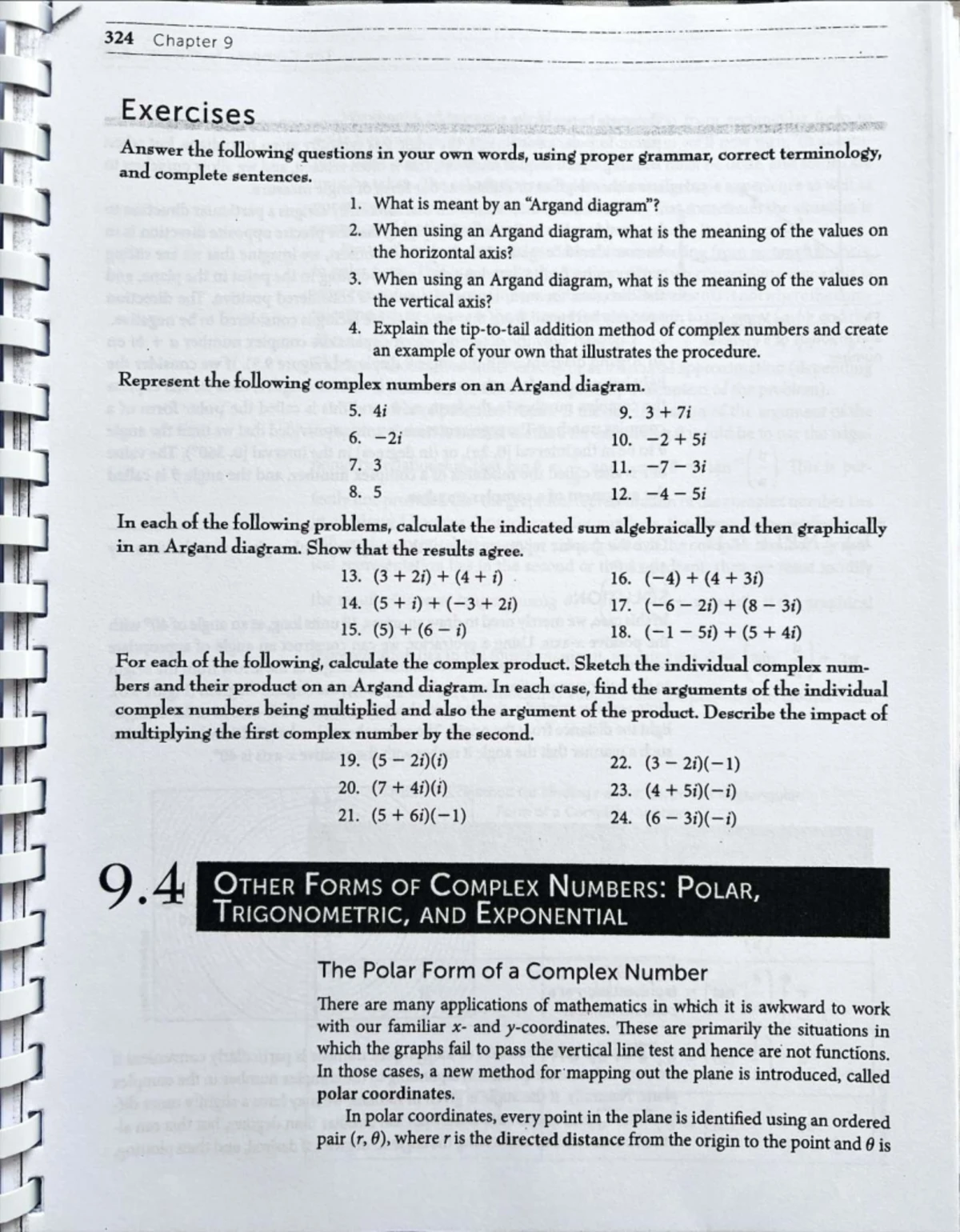 Chapter 1: Complex Numbers - MAT 101 Overview and Key Concepts - Studocu