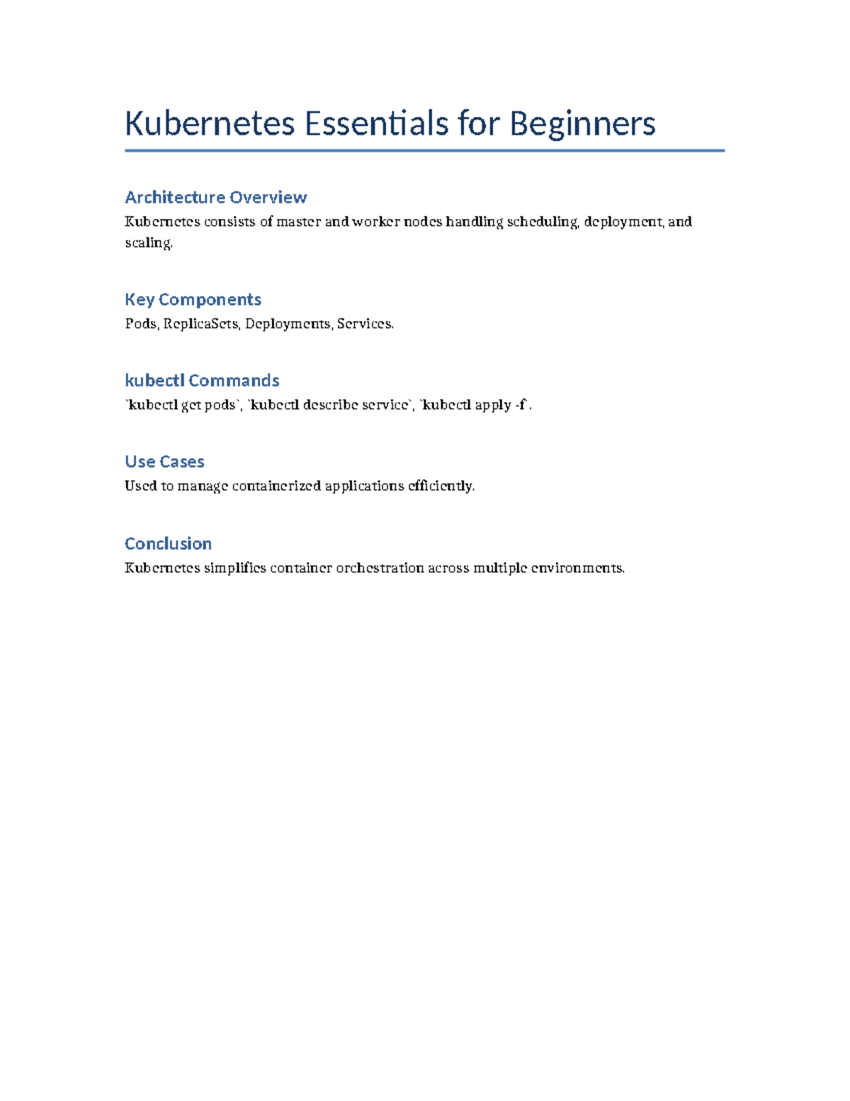 Kubernetes essentials for beginners - Kubernetes Essentials for ...