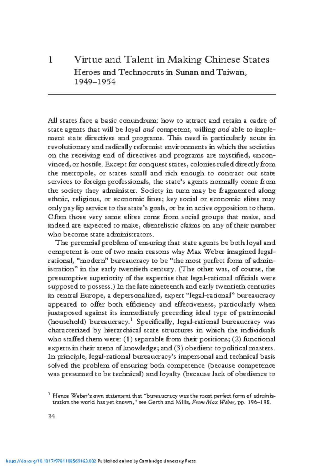 Training and Assessing Cadres in Early PRC: A Study on Ganbu Systems ...
