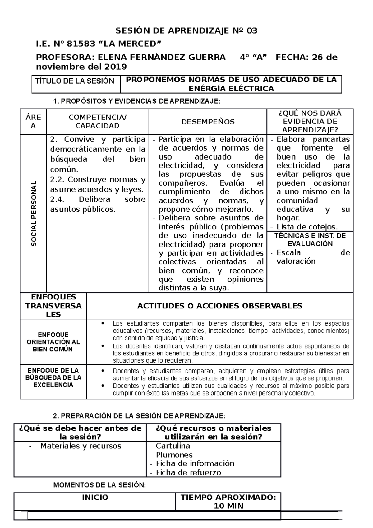 462665788 Sesión 03 Normas para el Uso Seguro de la Energía Eléctrica ...