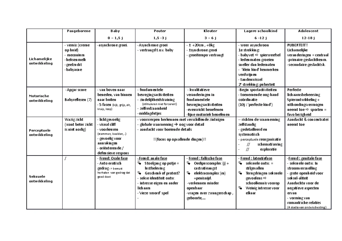 Ernst van Probleemgedrag bij Kinderen volgens Ruttercriteria - Studeersnel
