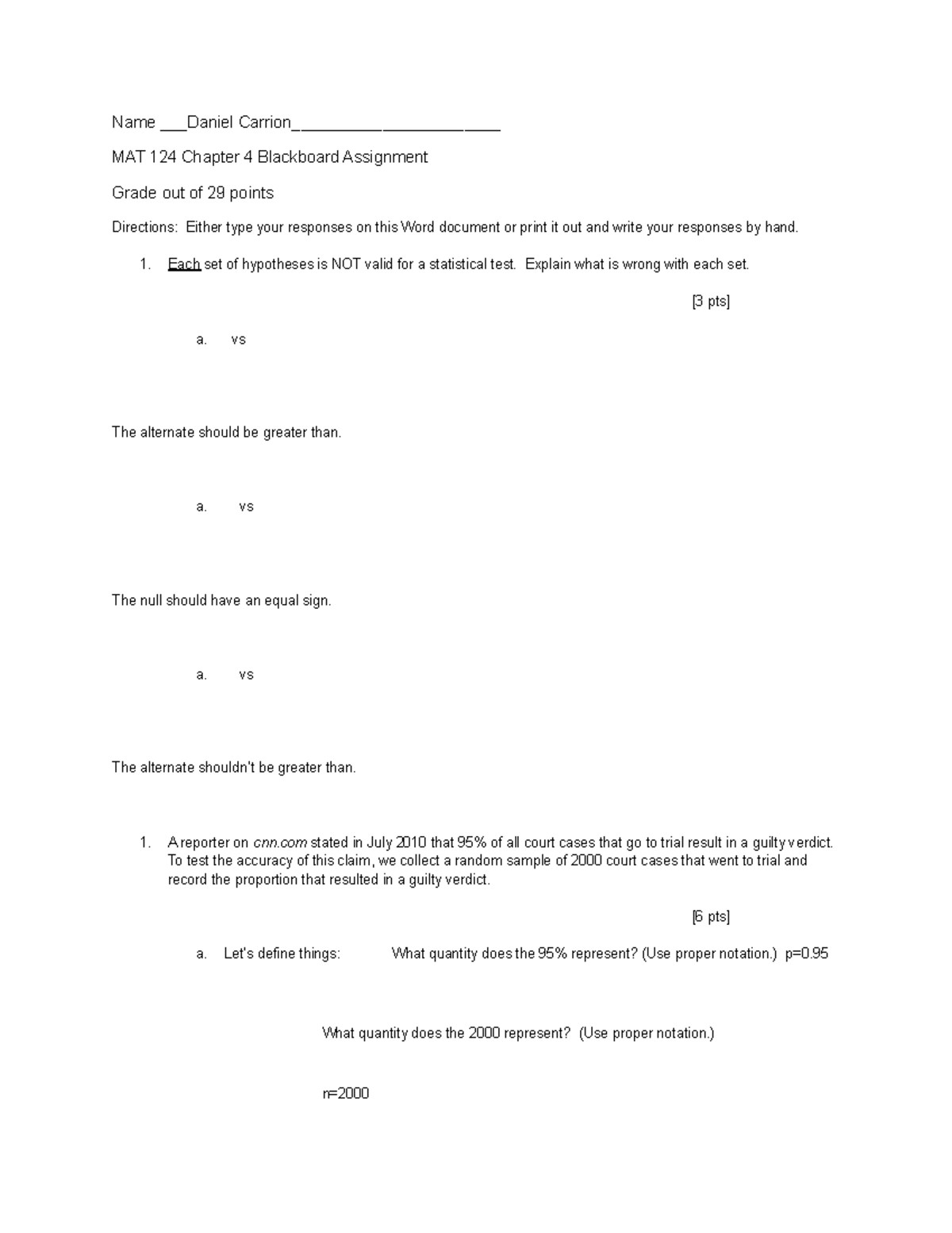 MAT 124 Chapter 4 Activity Notes & Assignment Insights - Studocu