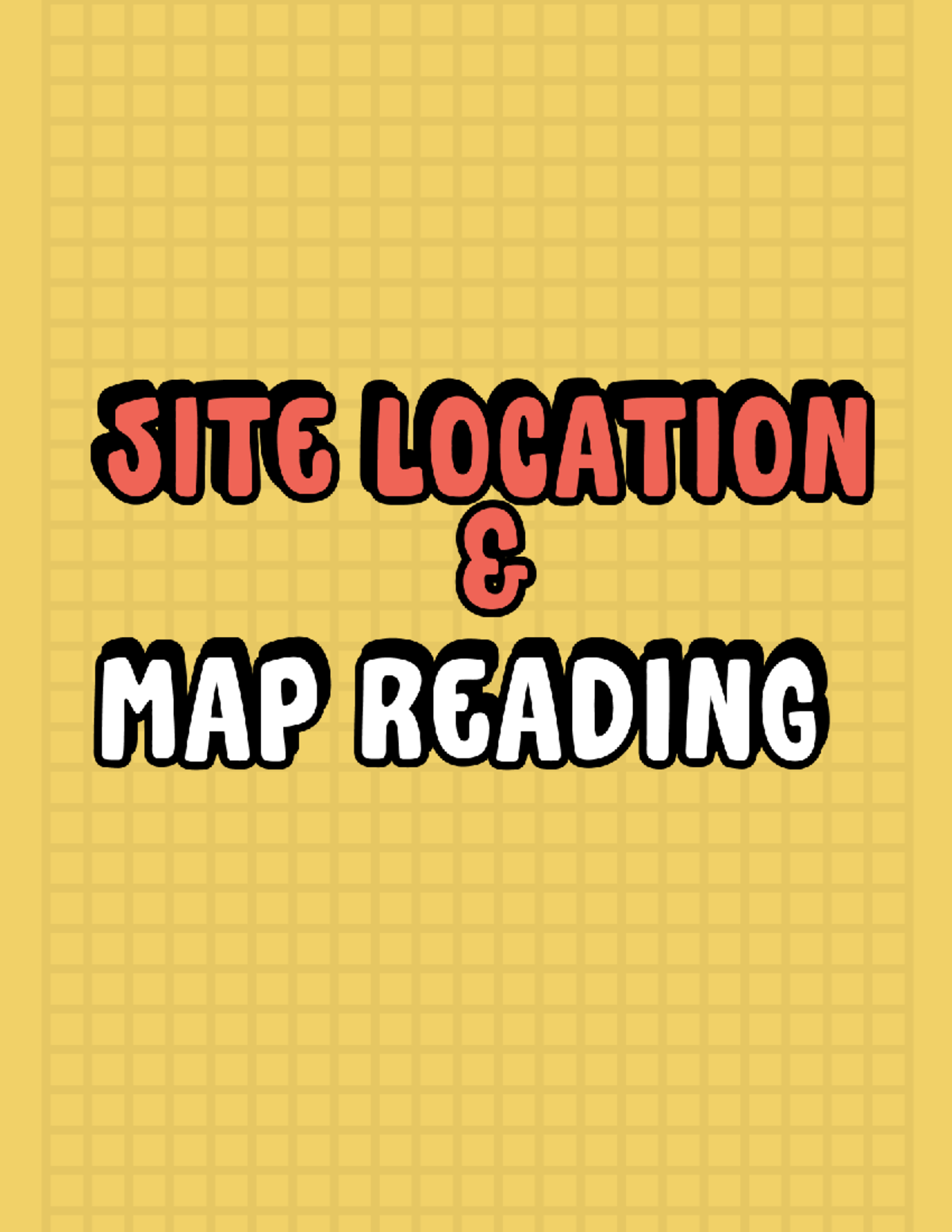 Site Location and Map Reading: Legal Descriptions & Methods - Studocu