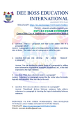 Use of English and communication skills - GST102 - NOUN - Studocu