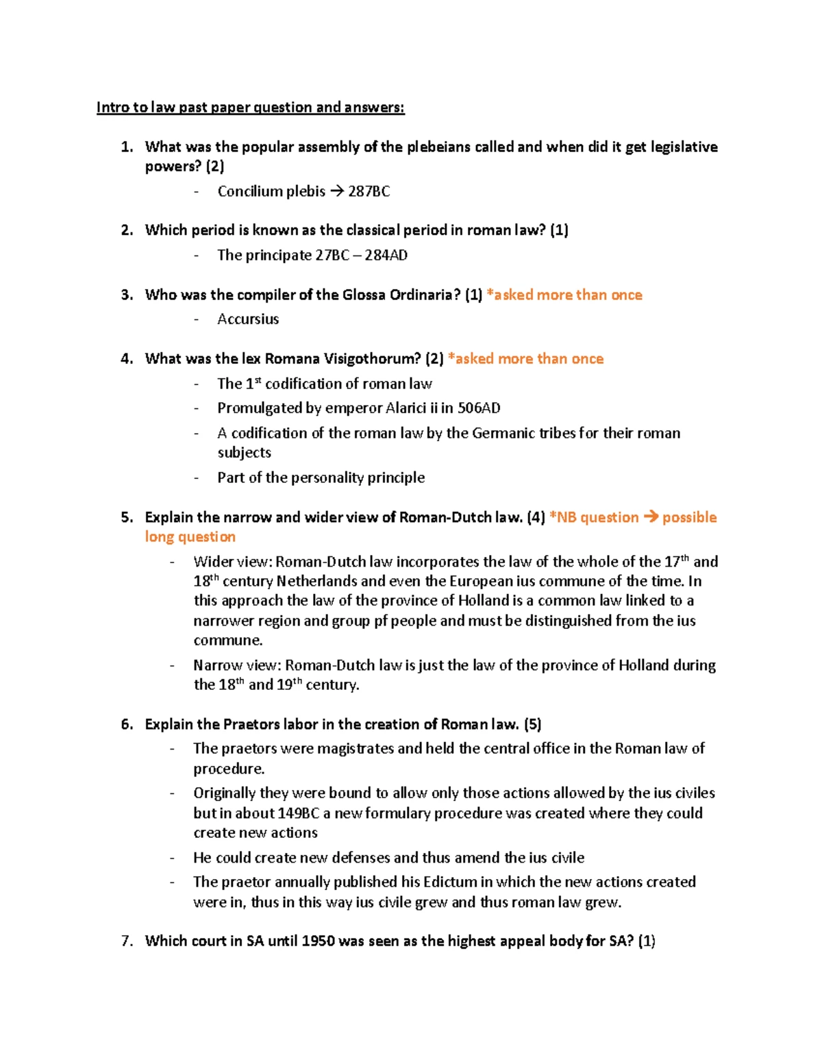 How to answer a problem question - 1 CRUCIAL INFORMATION: ANSWERING ...