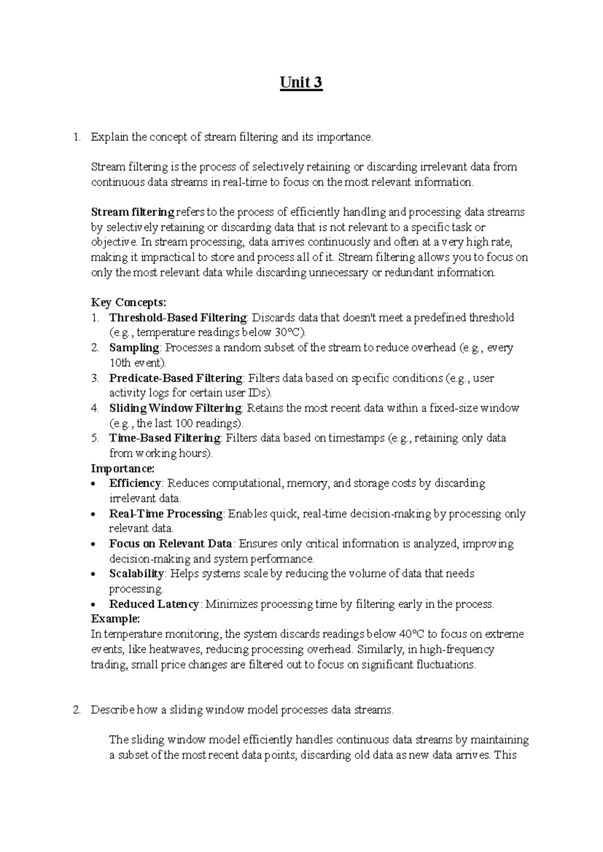 Unit 3 - Data Analytics and Visulization Unit 3 Important Question ...