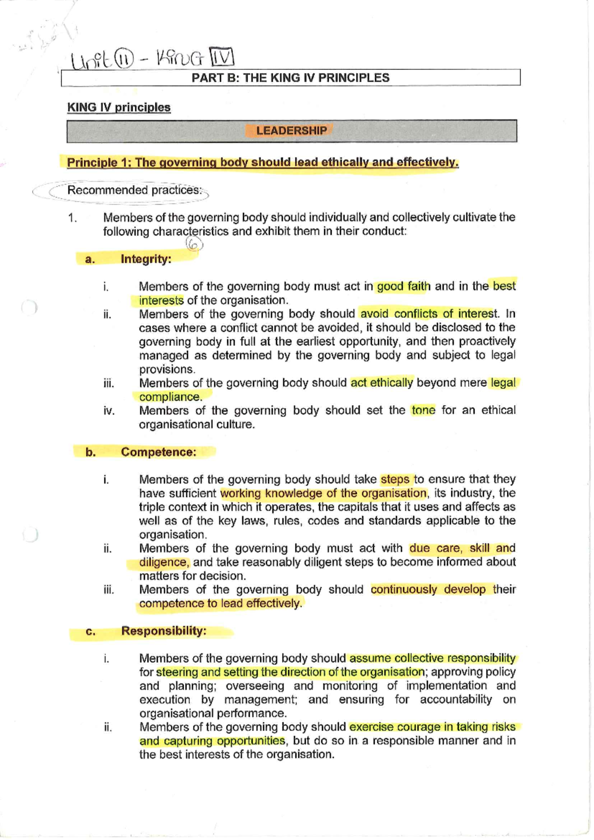 KING CODE - Summary of Financial Accounting & Reporting Concepts - Studocu