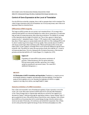Regulation of Gene Expression in Developmental Biology: Key Mechanisms ...