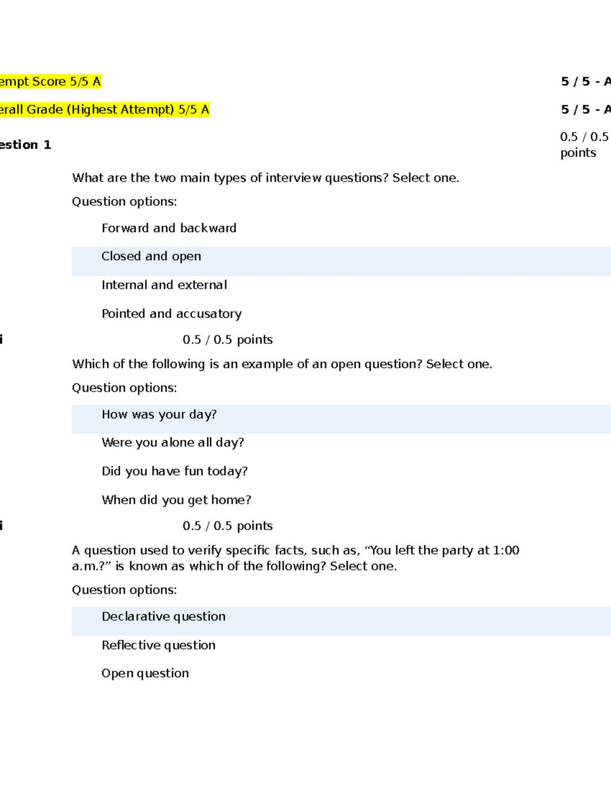 QUESTIONS AND ANSWERS 5冊セット hq720.jpg?sqp=-