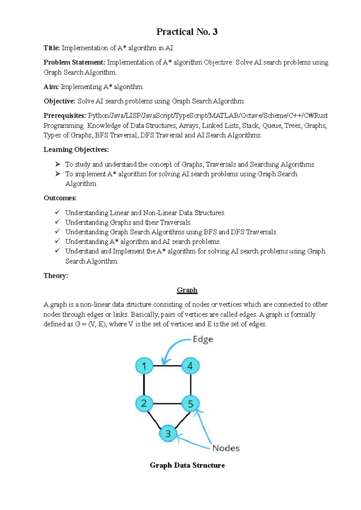 SE AI Lab Practical 1: Building an Expert System in AI - Studocu