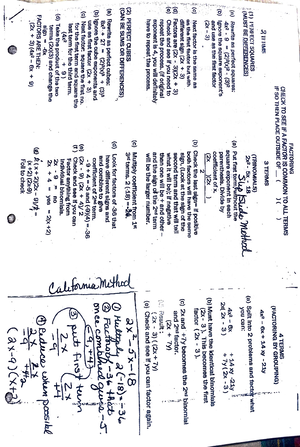 Square root principle notes - I' • MAT 110 Section P- . ipal Square ...