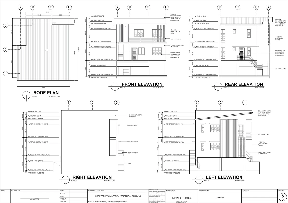 PRDP IB RO02 CAG 017 RIZ 001 2020: Road Construction Plans and Details ...