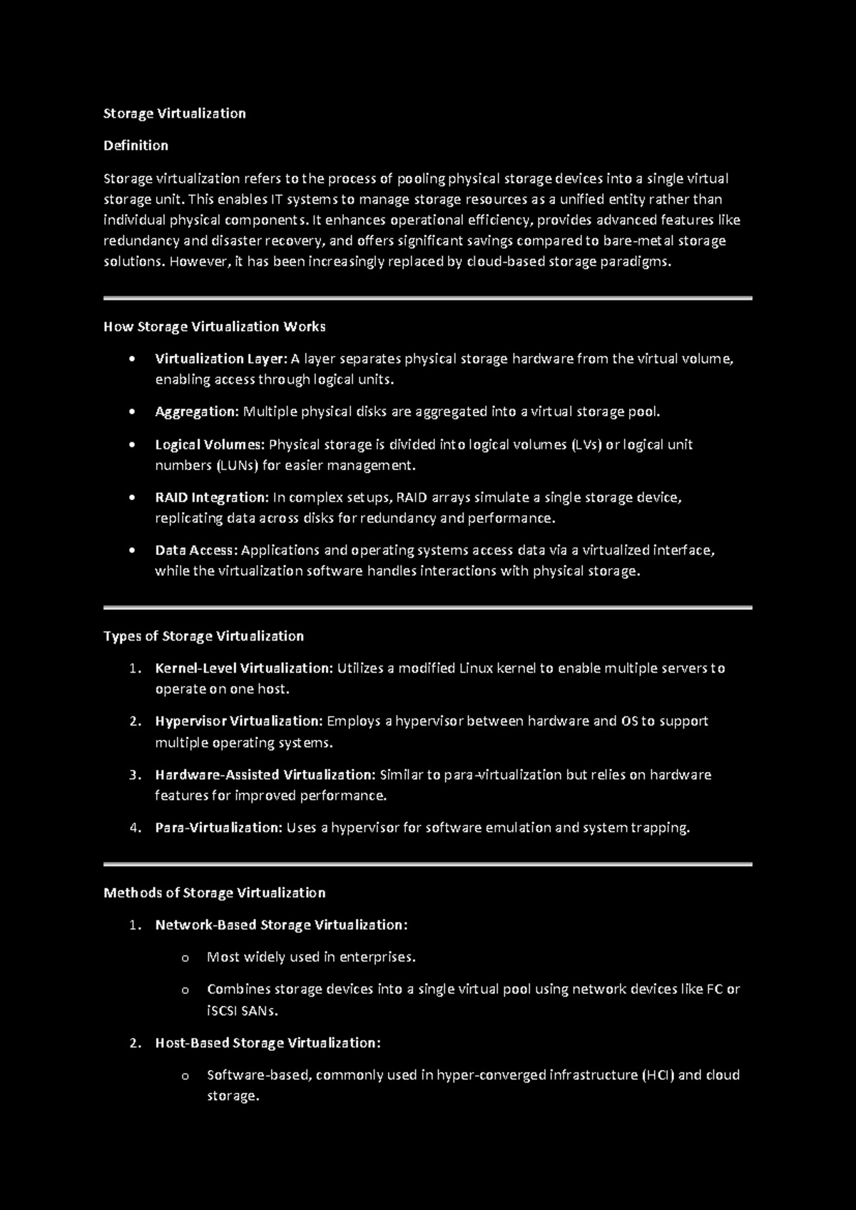 Storage Virtualization - Storage Virtualization Definition Storage ...