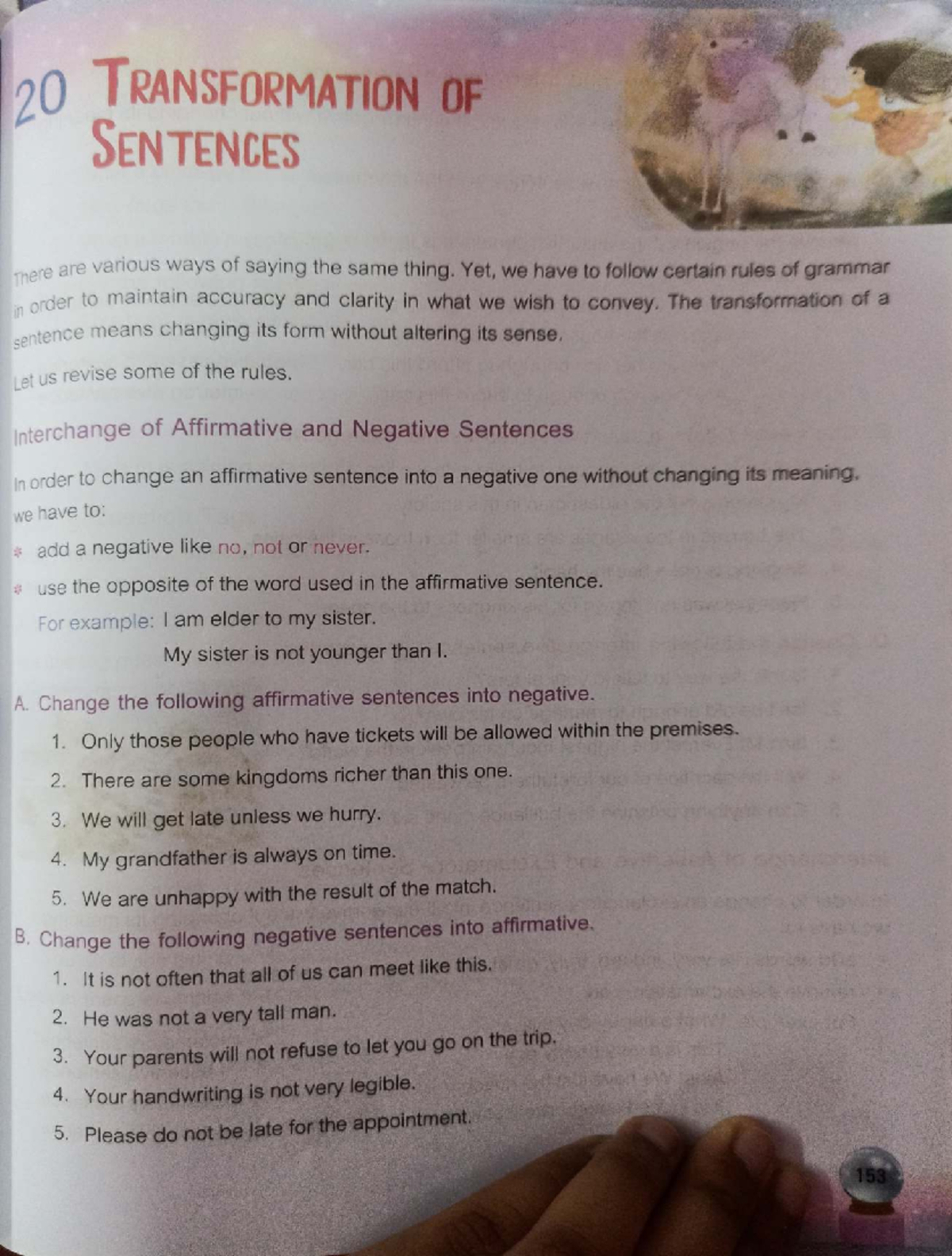 Transformation of Sentences: A Comprehensive Guide - Studocu