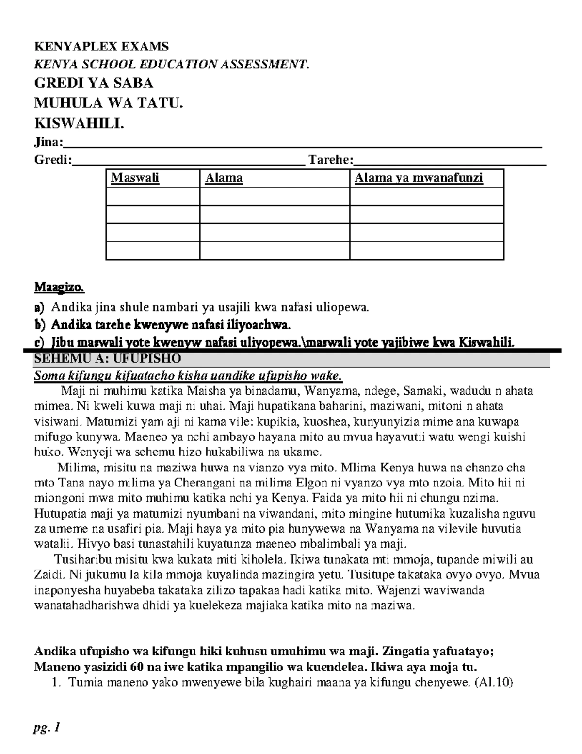 Grade 7 Rationalized Pre-Technical Studies Notes for Terms 1-3 (2024 ...