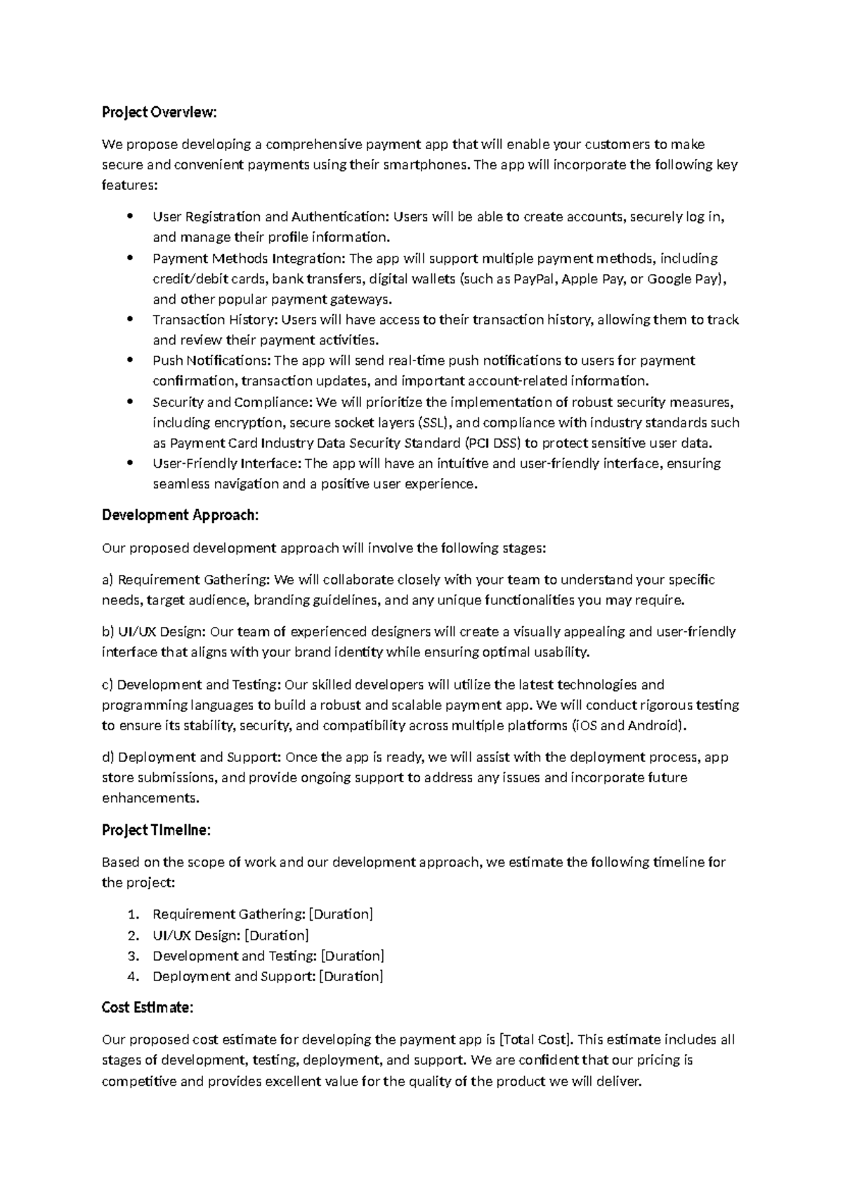 Project Overview by Nayana - Project Overview: We propose developing a ...