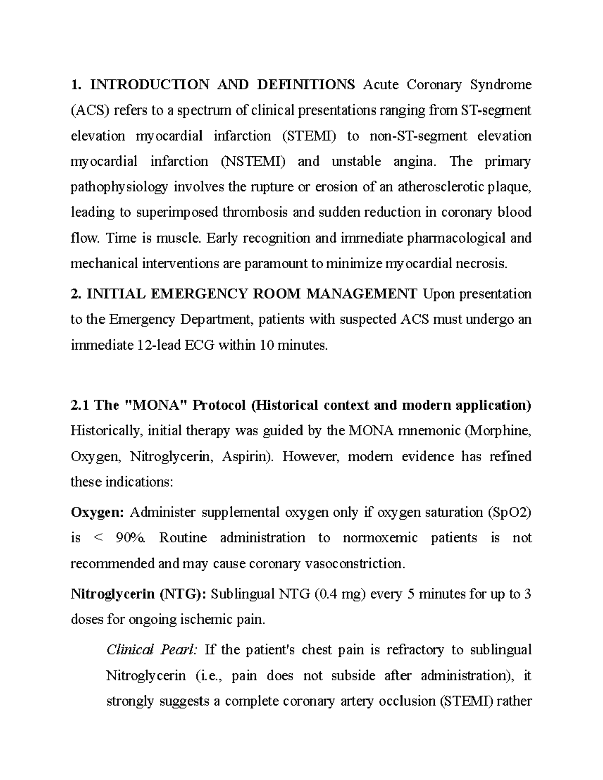 2026 ACS Treatment Guidelines: Management & Pharmacotherapy Insights ...