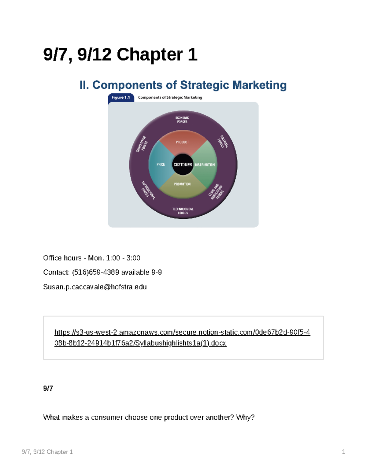 97 912 Chapter 1 - Understanding Consumer Choices in Marketing - Studocu