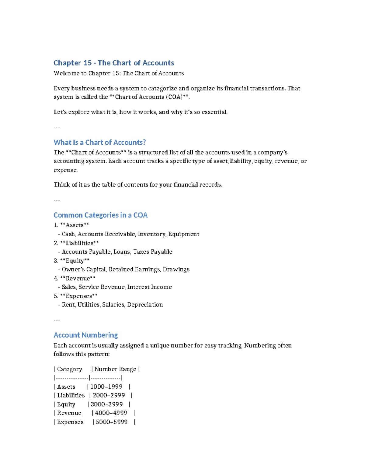 Chapter 14: Understanding Debits & Credits in Accounting - Studocu