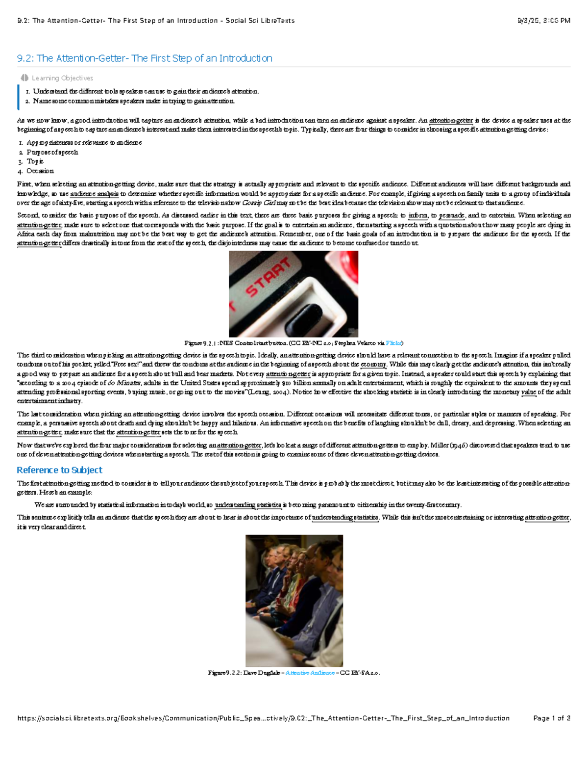 9.2: The Attention-Getter - Key Strategies for Speech Introductions ...