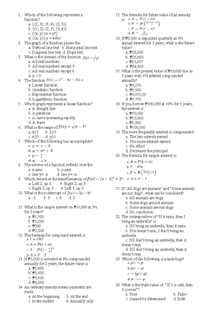 FINA6212 - Solutions Overview and Analysis - Studocu