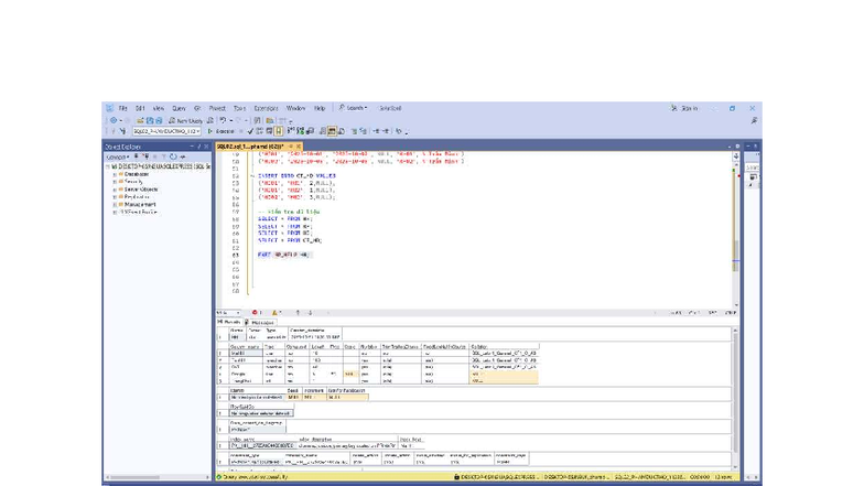 SQL02_PHAMDUCTHO Database Query Results and Analysis - Studocu