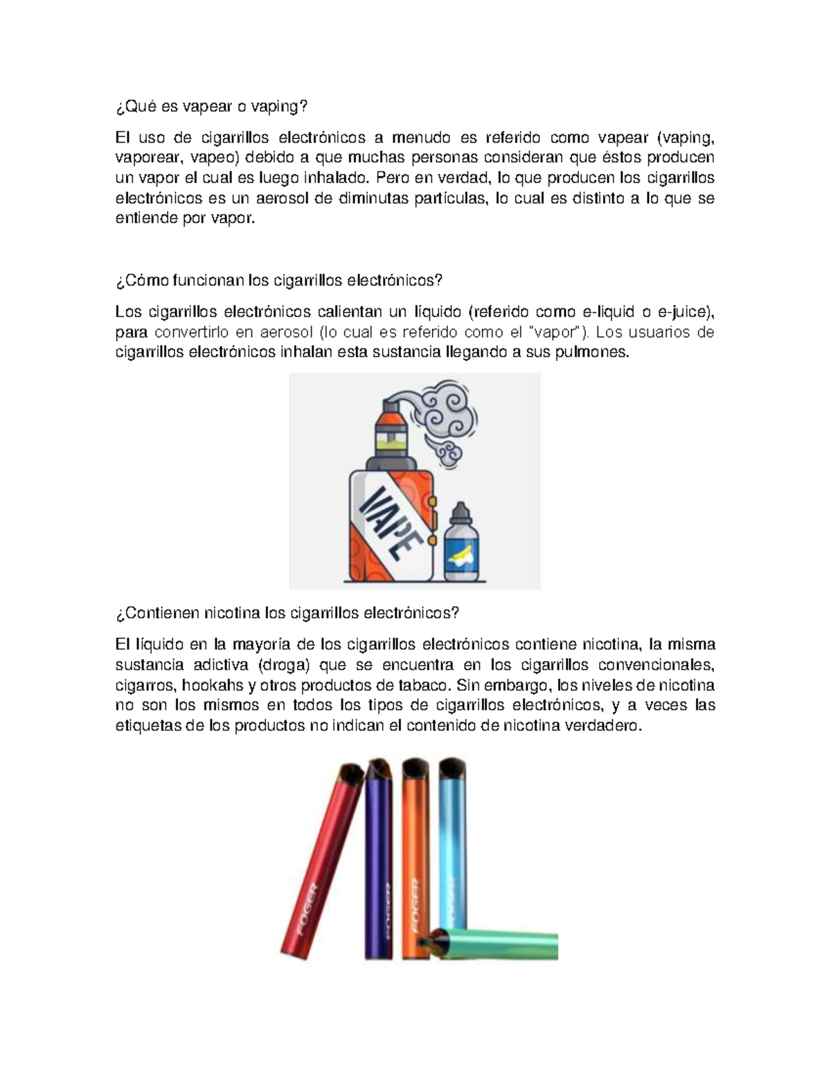 Qué es vapear o vaping - Luanna - ¿Qué es vapear o vaping? El uso de ...