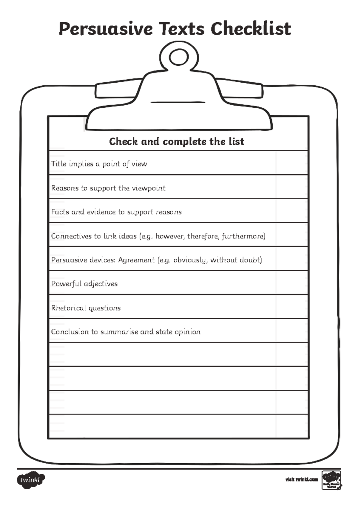 T2-e-310-persuasive-texts-checklist ver 3 - 245842257 - Check and ...