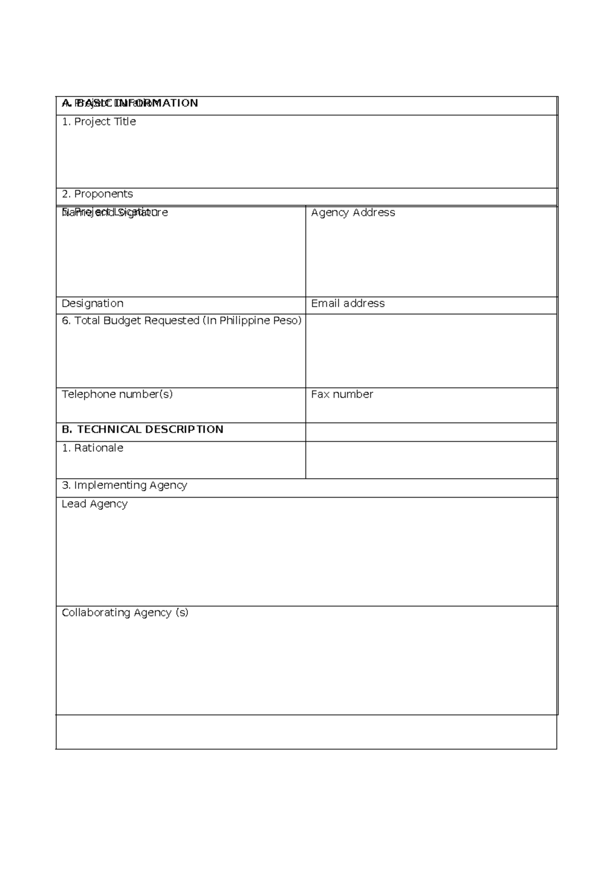 422175634 DA BAR Project Proposal Format and Requirements Guide - Studocu